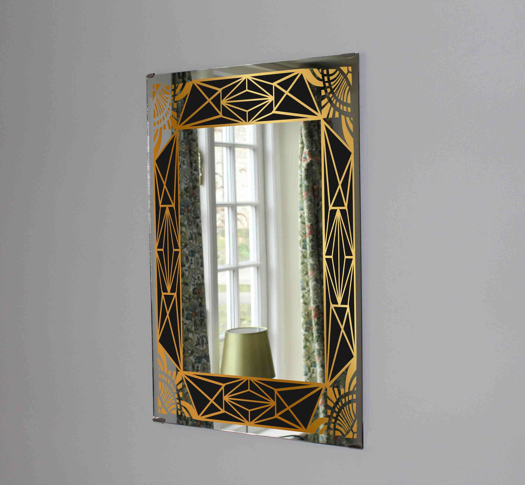 New Product Art deco design (Mirror Art print)  - Andrew Lee Home and Living Homeware