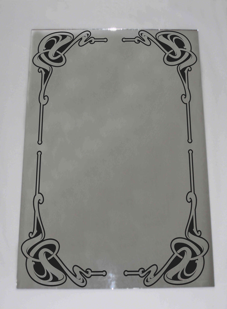 New Product Art nouveau vintage frame (Mirror Art print)  - Andrew Lee Home and Living Homeware