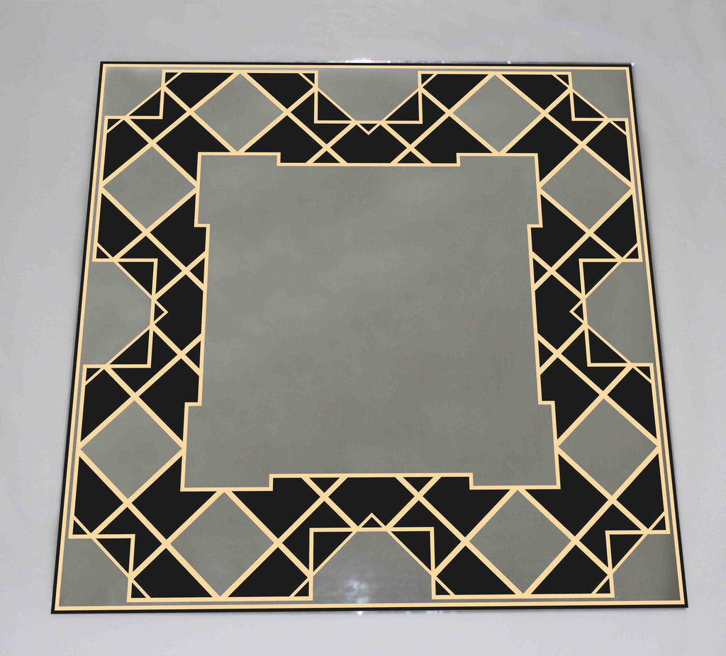 New Product Geometric frame in Art Deco style (Mirror Art print)  - Andrew Lee Home and Living Homeware