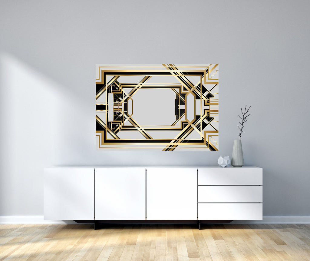 New Product Vintage deco (Mirror Art print)  - Andrew Lee Home and Living Homeware