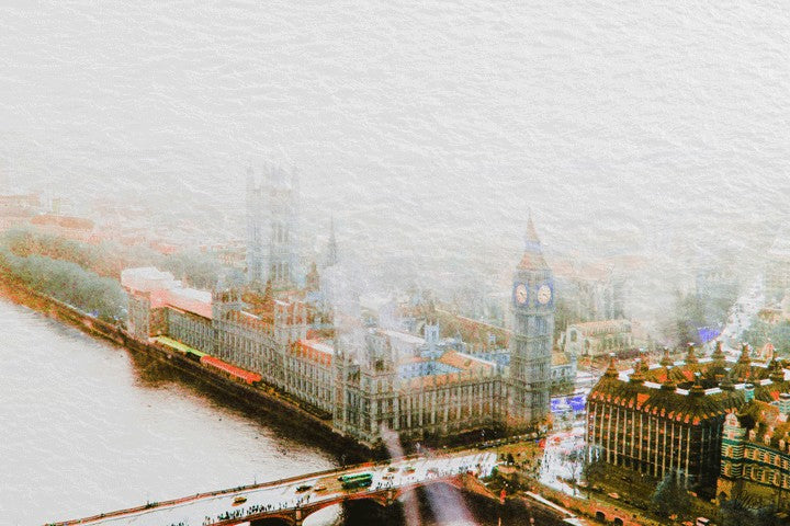 New Product Big Ben In The Mist  - Andrew Lee Home and Living Homeware