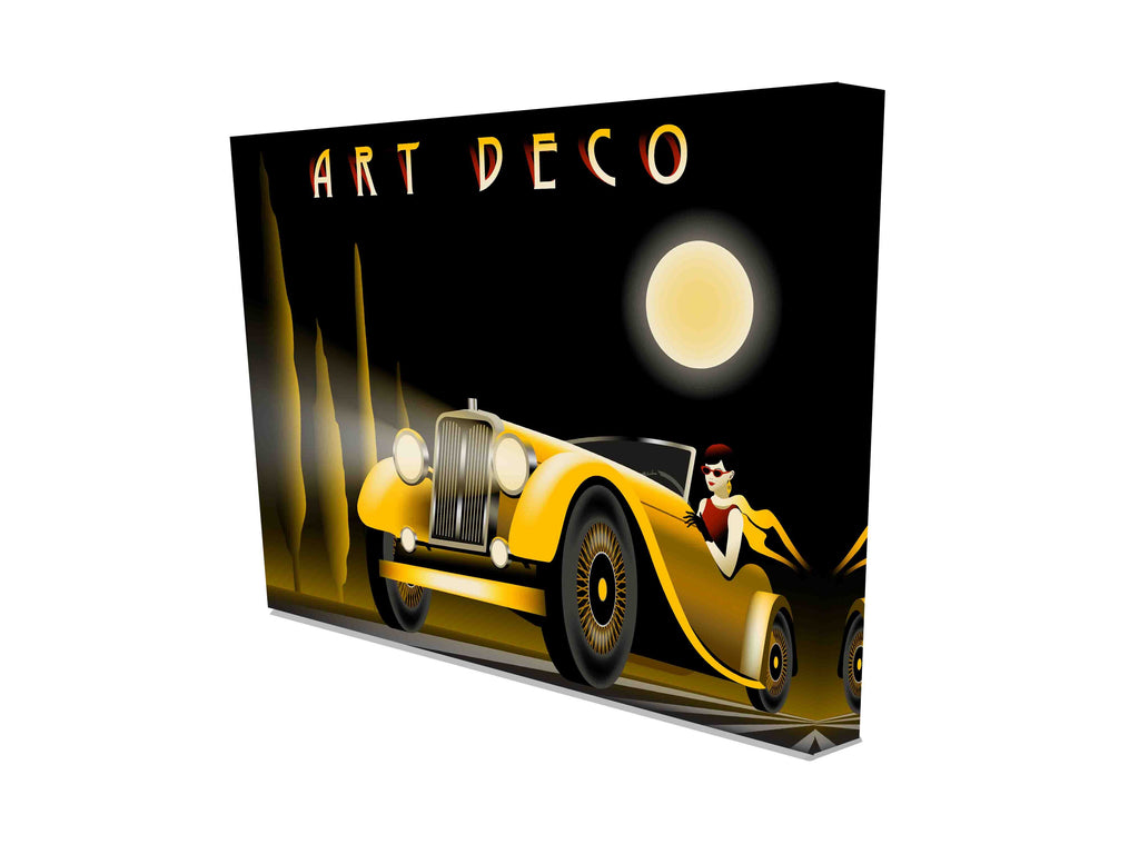 New Product The woman in the car on the road (Canvas Prints)  - Andrew Lee Home and Living Homeware