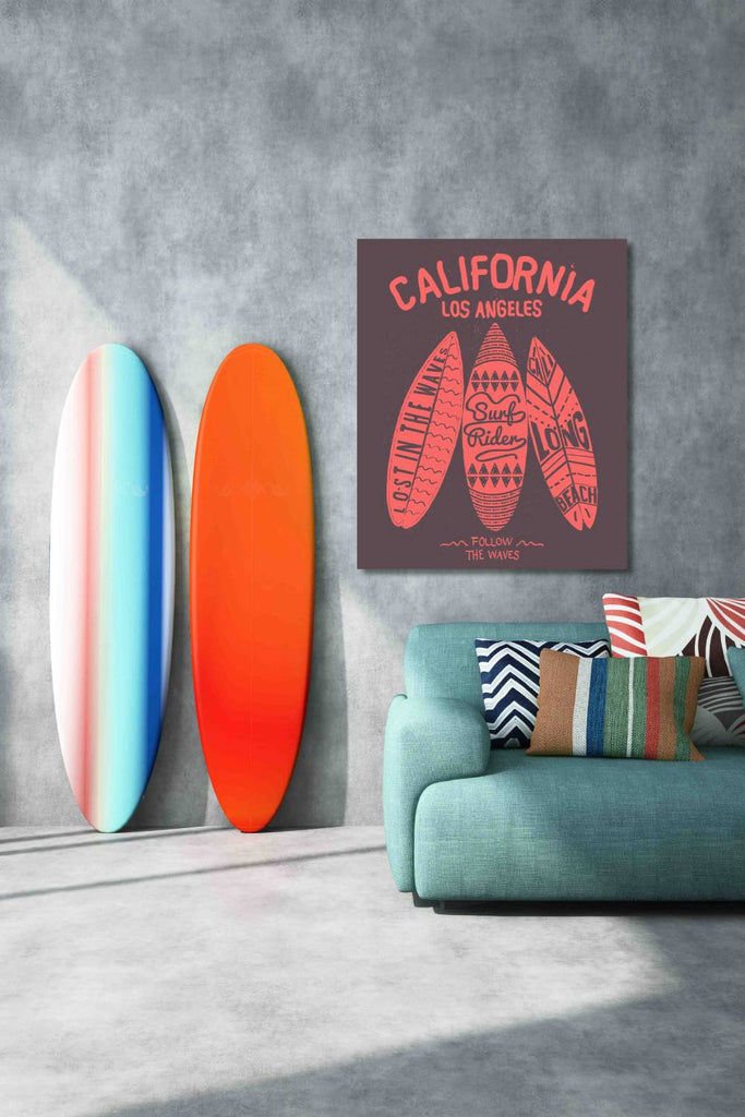 New Product Los Angeles California (Canvas Prints)  - Andrew Lee Home and Living Homeware