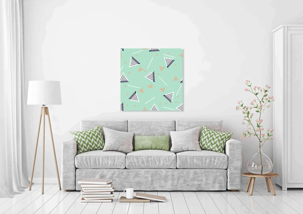 Abstract Pastels (Canvas Print) - Andrew Lee Home and Living