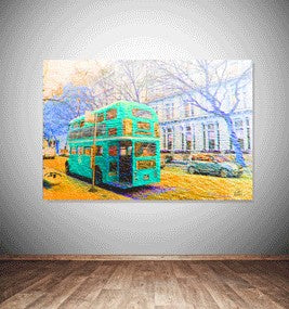 New Product London Bus Green  - Andrew Lee Home and Living Homeware