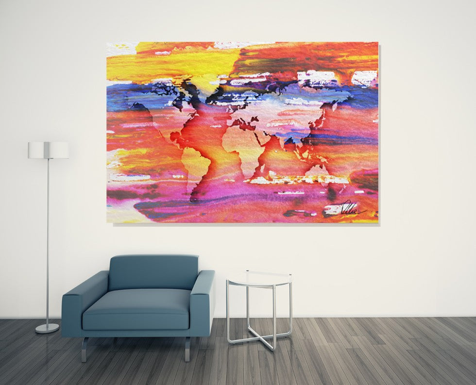 New Product Painty Map  - Andrew Lee Home and Living Homeware