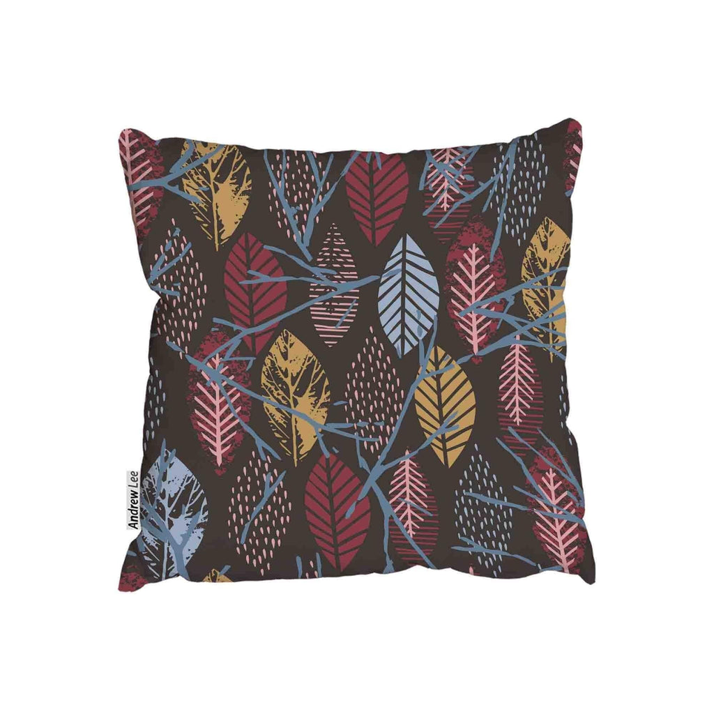 New Product Abstract autumn leaves (Cushion)  - Andrew Lee Home and Living Homeware