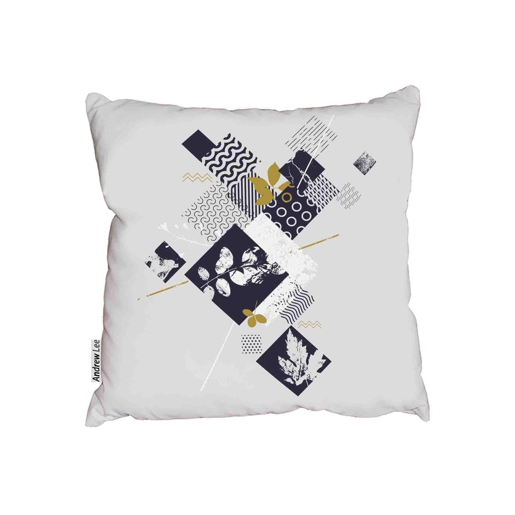 New Product Abstract botanical elements (Cushion)  - Andrew Lee Home and Living Homeware