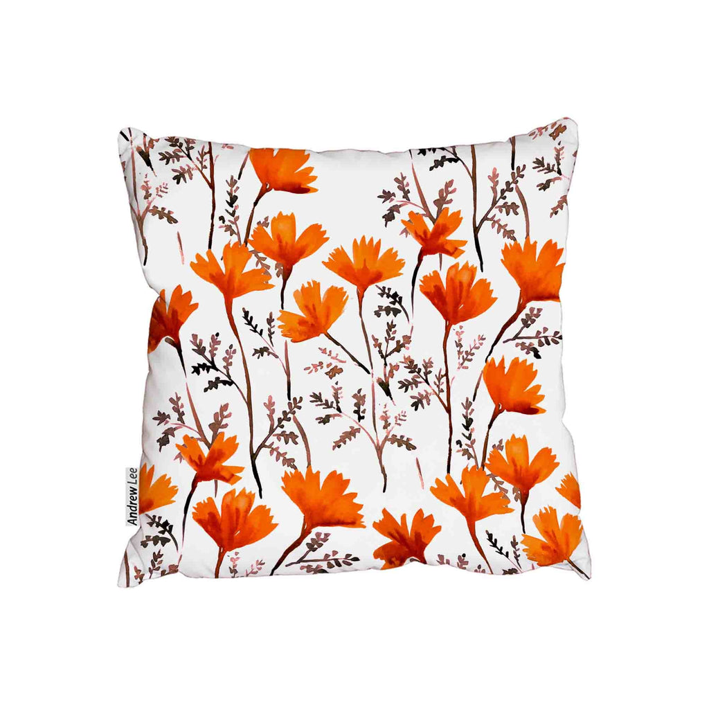 New Product Hand drawn simple flowers (Cushion)  - Andrew Lee Home and Living Homeware