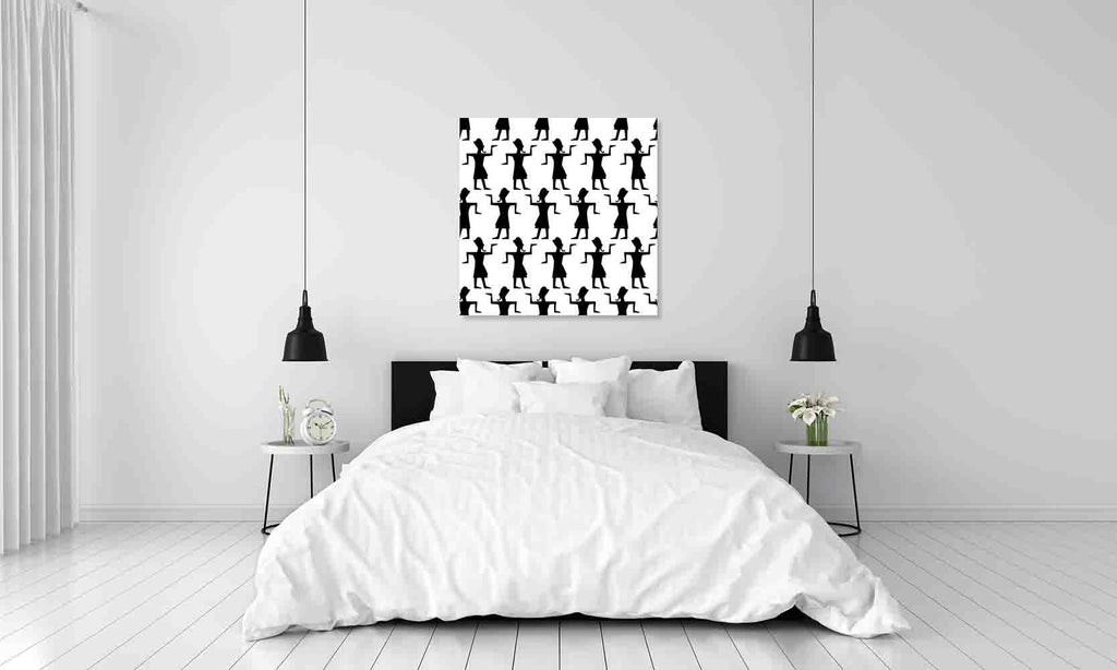 New Product Tribal art, Egyptian vintage ethnic (Canvas Print)  - Andrew Lee Home and Living Homeware