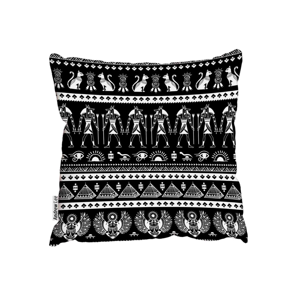 New Product Tribal ethnic pattern with Egypt symbols (Cushion)  - Andrew Lee Home and Living Homeware