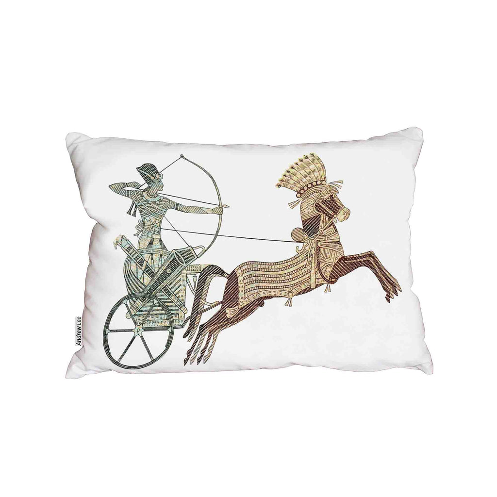 New Product Pharaoh on war chariot (Cushion)  - Andrew Lee Home and Living