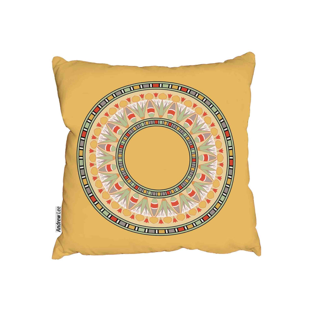 New Product Circle ornament Orange (Cushion)  - Andrew Lee Home and Living