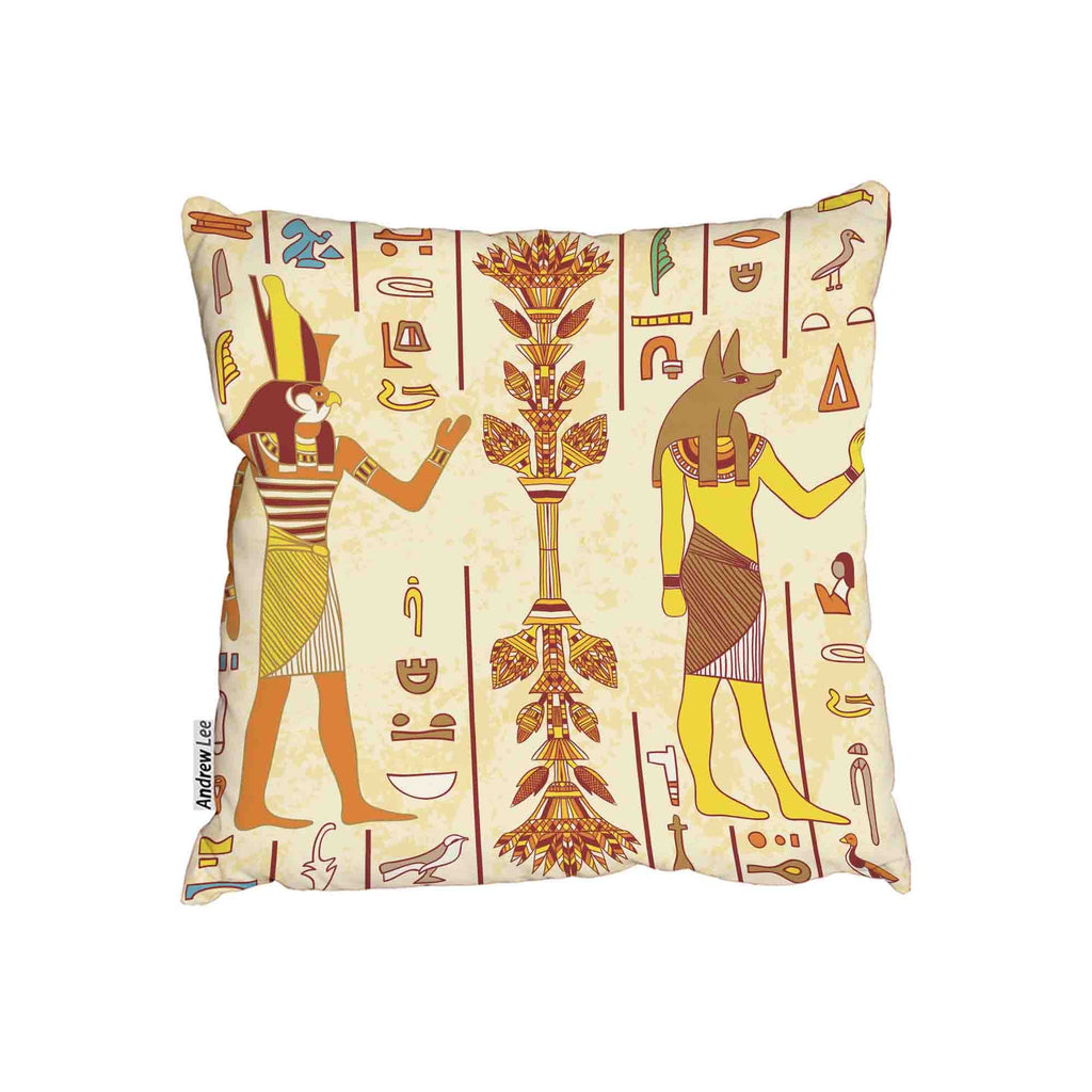 New Product Egyptian gods and ancient egyptian hieroglyphs (Cushion)  - Andrew Lee Home and Living
