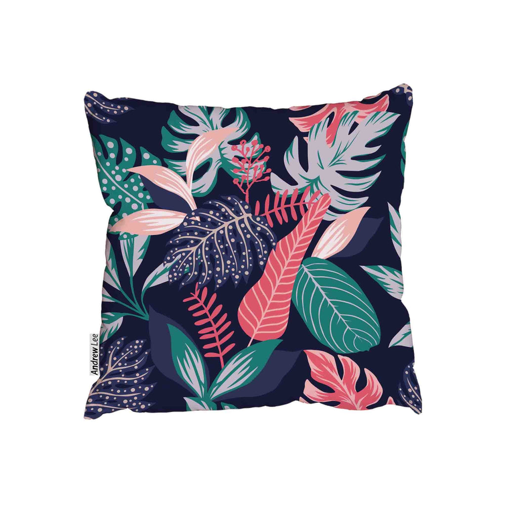 New Product Painted tropical exotic leaves (Cushion)  - Andrew Lee Home and Living