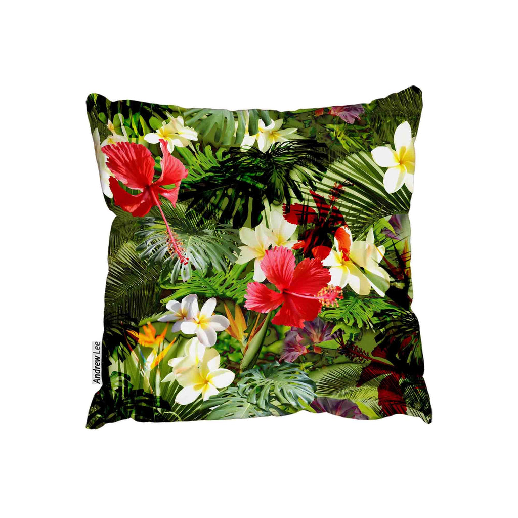 New Product Tropical floral pattern (Cushion)  - Andrew Lee Home and Living