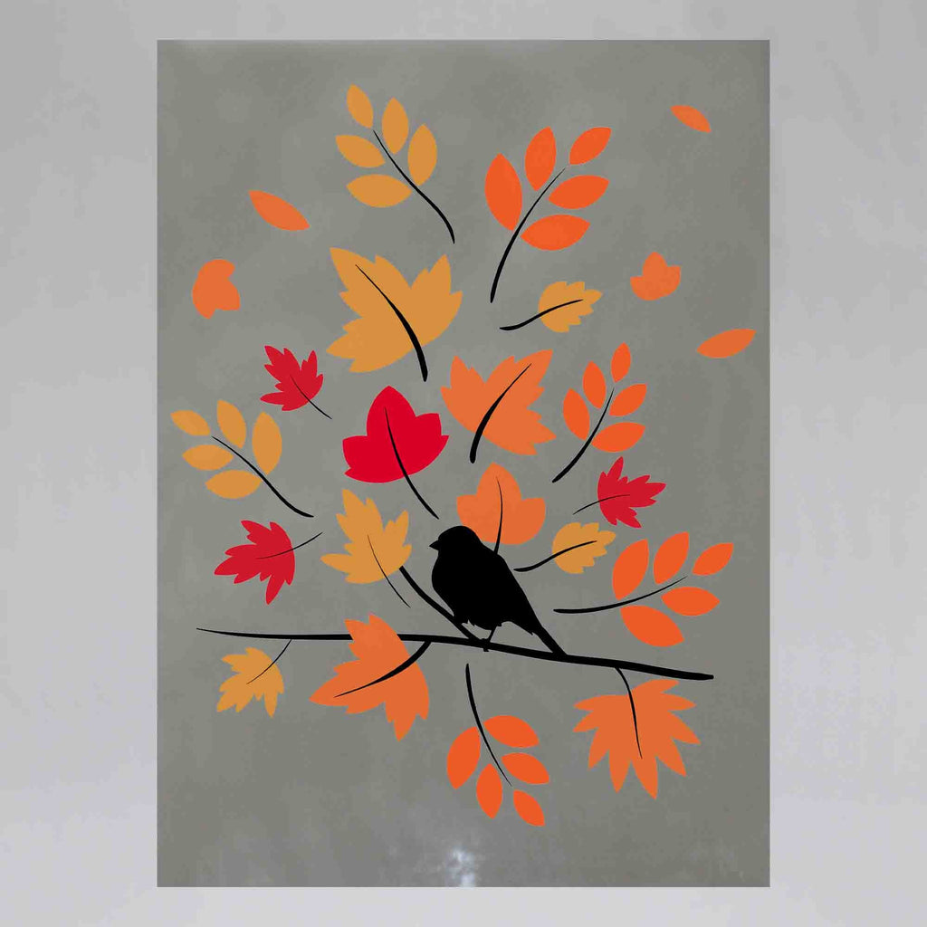New Product Sparrow on a branch (Mirror Art print)  - Andrew Lee Home and Living
