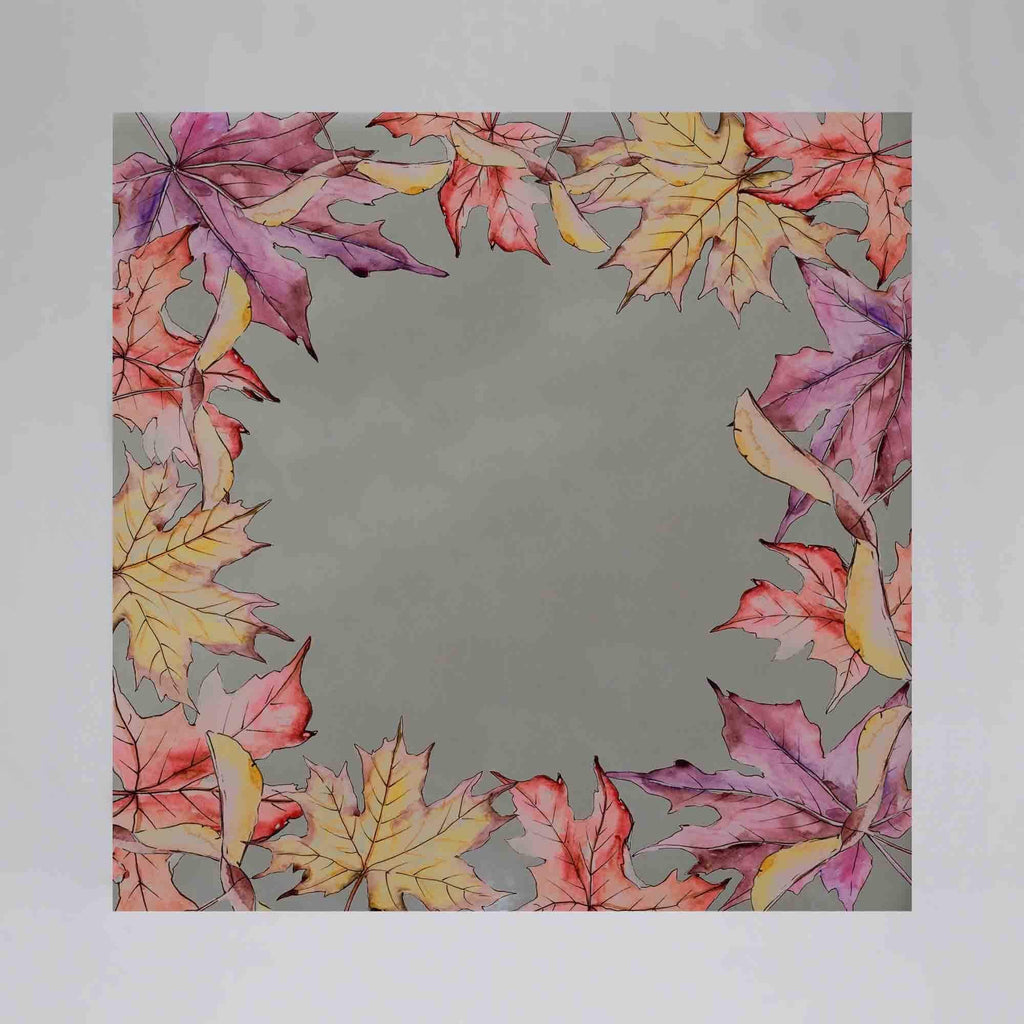 New Product Autumn Leaves Frame (Mirror Art print)  - Andrew Lee Home and Living