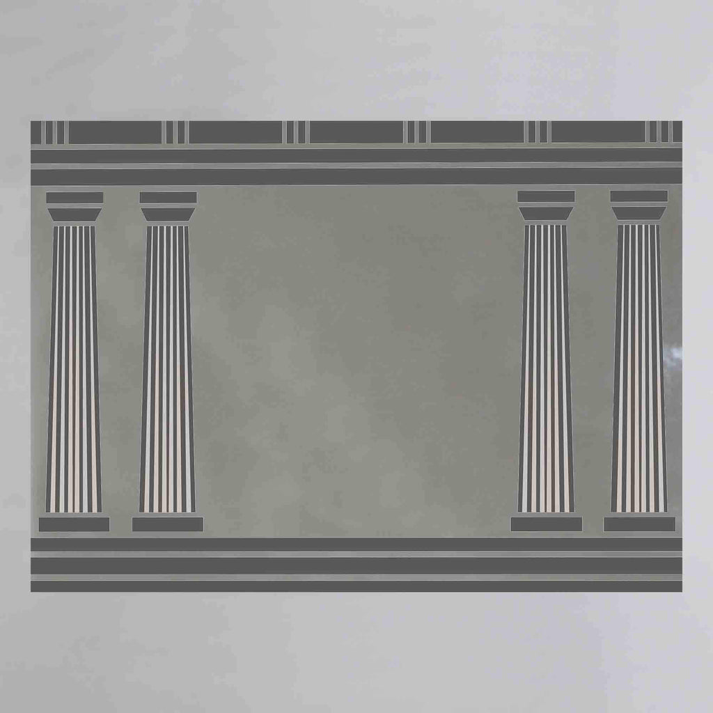 New Product Architecture greek temple (Mirror Art print)  - Andrew Lee Home and Living