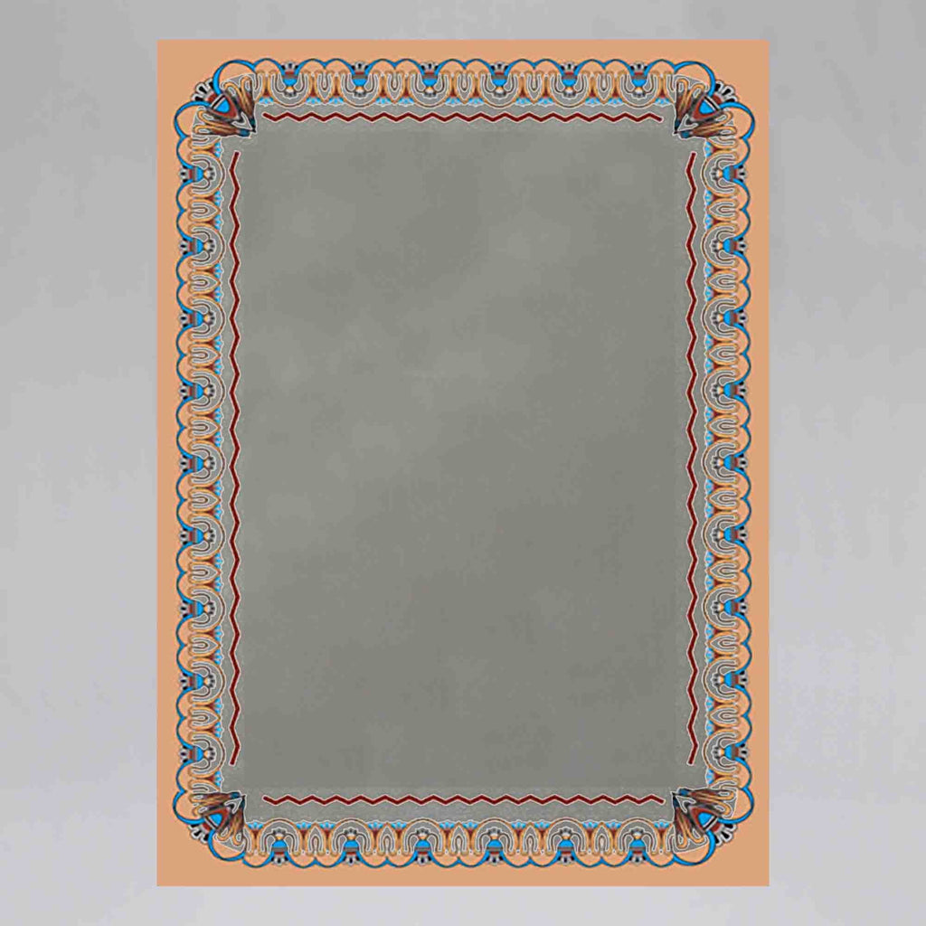 New Product Decorative frame in Egyptian motifs (Mirror Art print)  - Andrew Lee Home and Living
