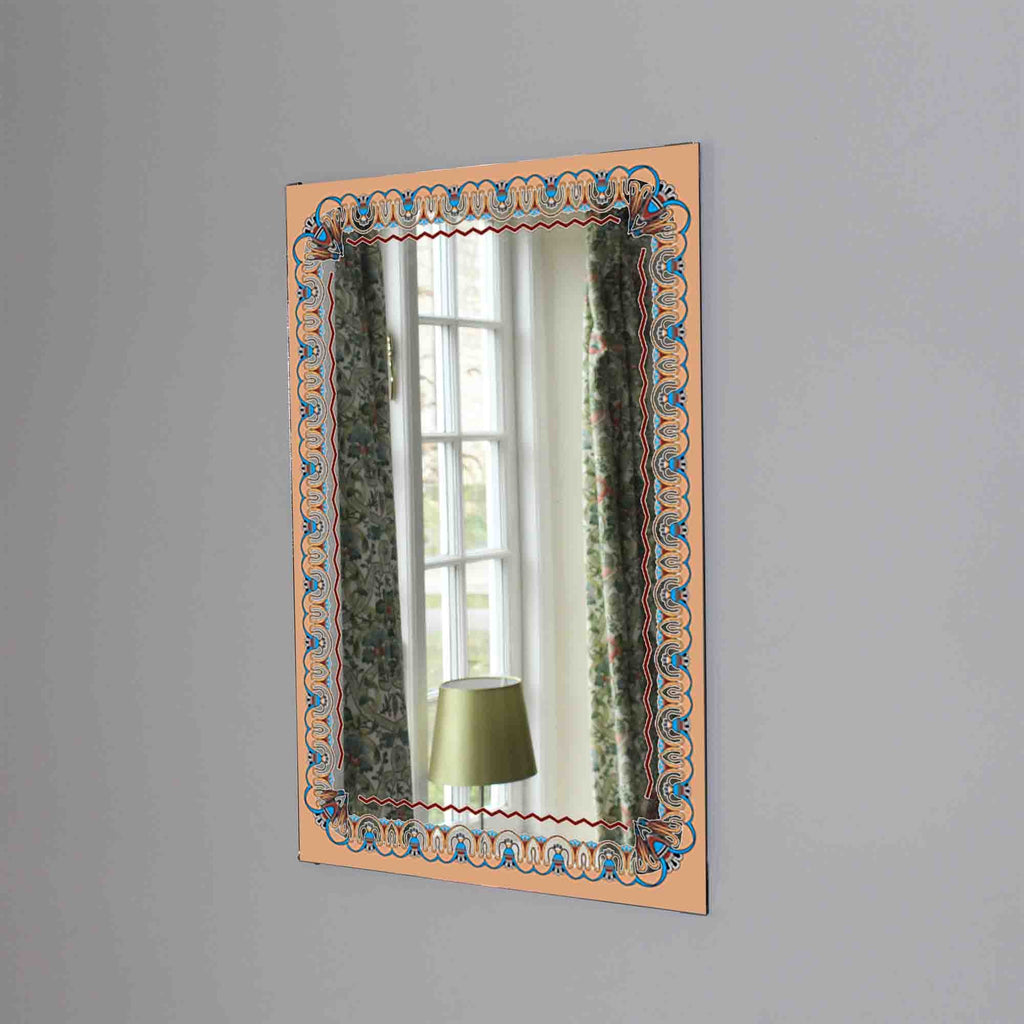 New Product Decorative frame in Egyptian motifs (Mirror Art print)  - Andrew Lee Home and Living
