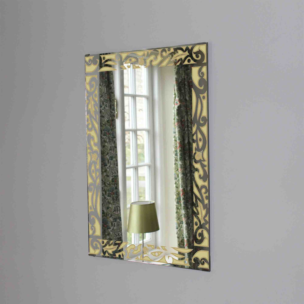 New Product Filigree Border (Mirror Art print)  - Andrew Lee Home and Living