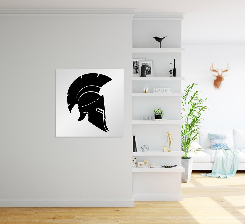 New Product Greek Helmet (Mirror Art print)  - Andrew Lee Home and Living