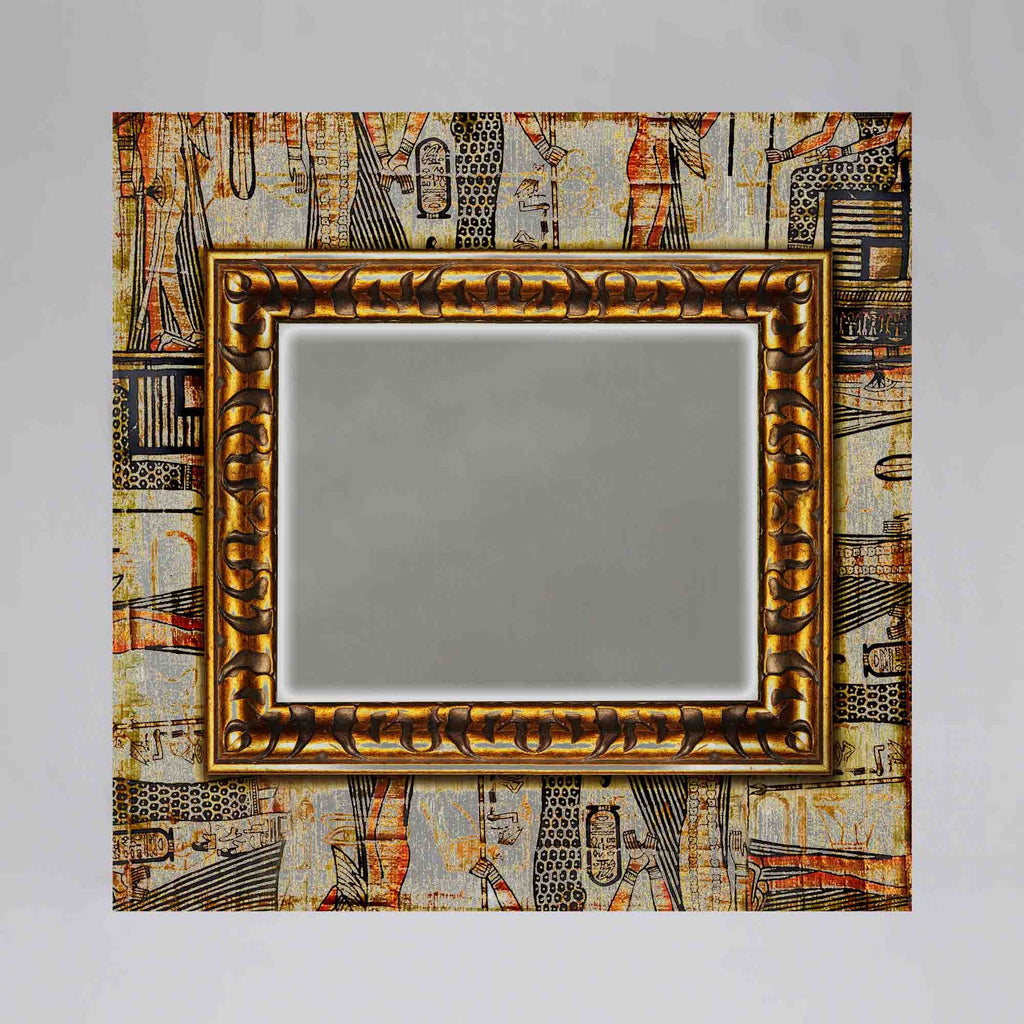 New Product Vintage egyptian (Mirror Art print)  - Andrew Lee Home and Living
