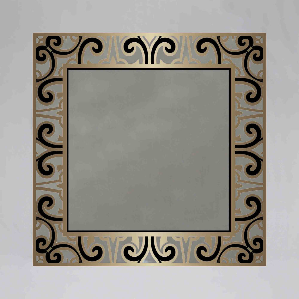 New Product Vintage gold Frame (Mirror Art print)  - Andrew Lee Home and Living