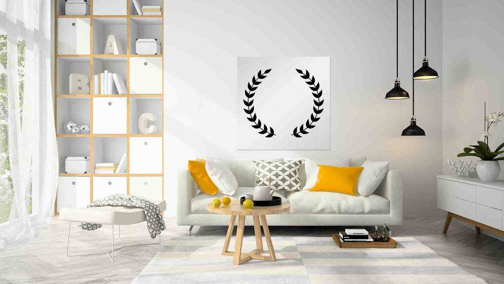 New Product Wreath symbol (Mirror Art print)  - Andrew Lee Home and Living
