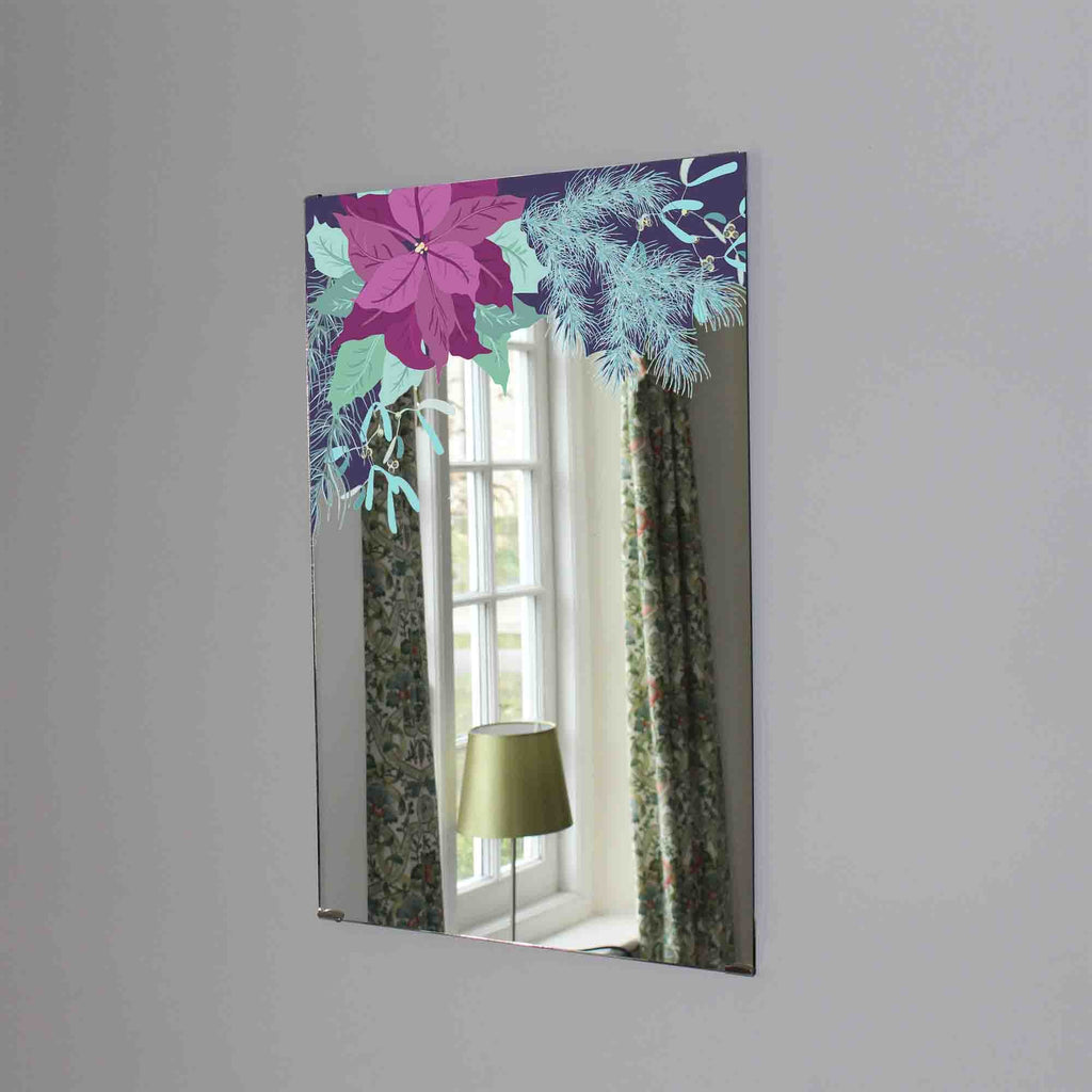 New Product Floral vintage (Mirror Art print)  - Andrew Lee Home and Living