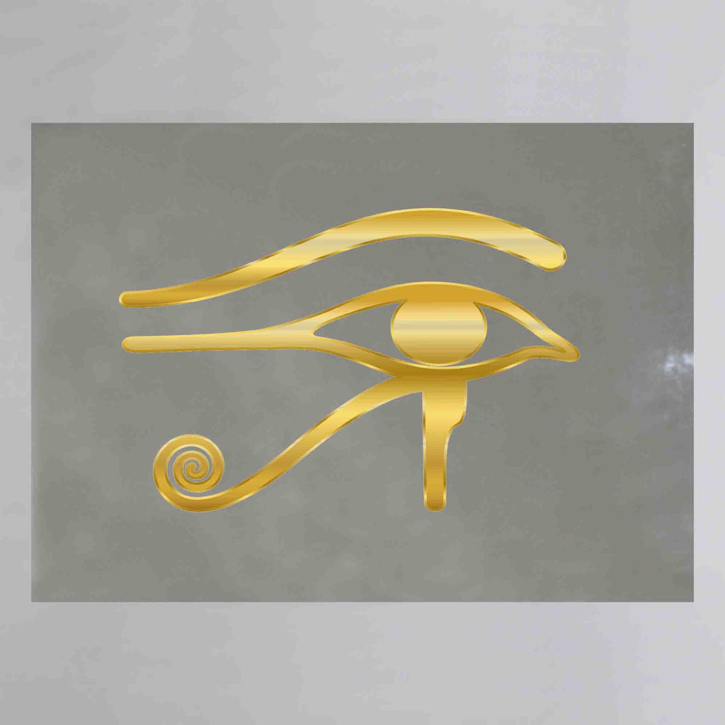 New Product Golden Eye of Horus (Mirror Art print)  - Andrew Lee Home and Living