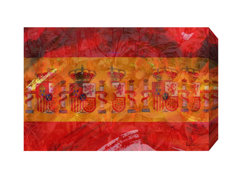 New Product Spain Flag  - Andrew Lee Home and Living Homeware