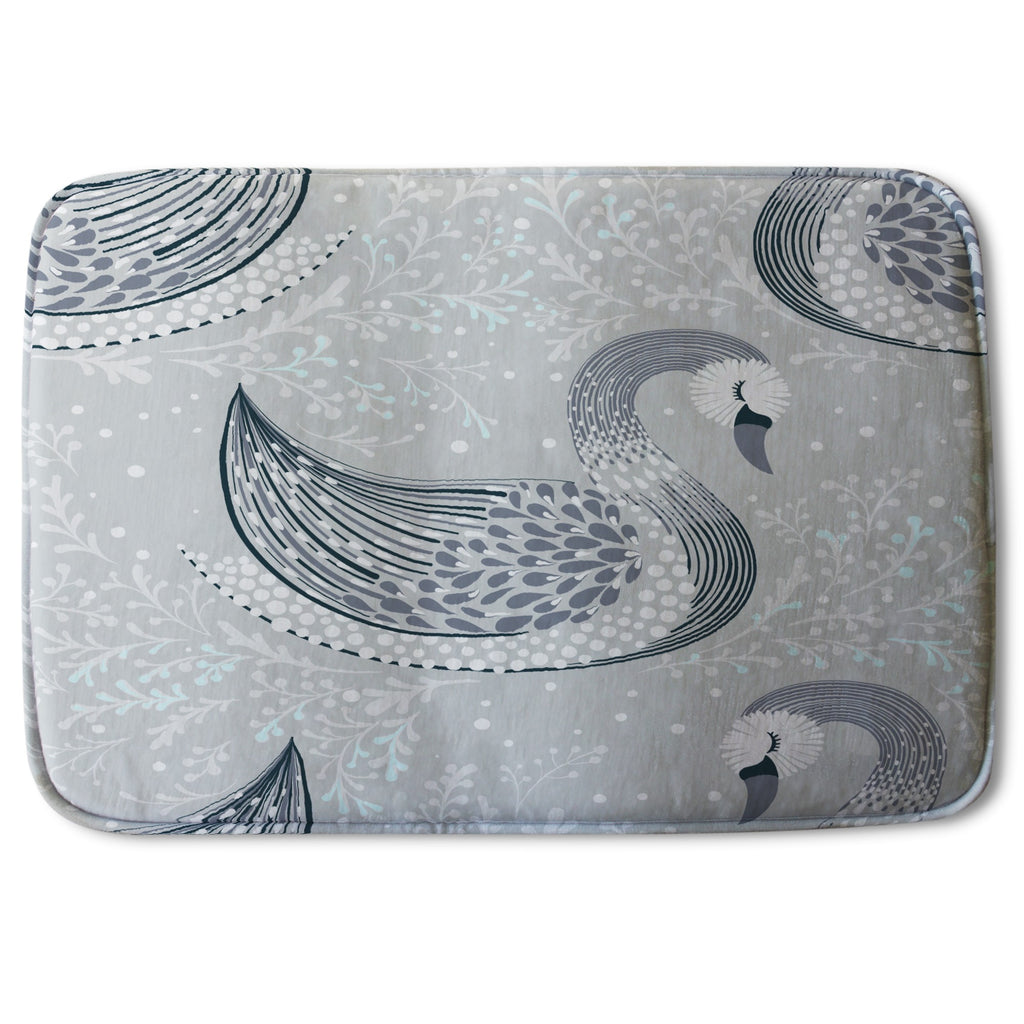 Bathmat - New Product Decorative swans (Bath Mats)  - Andrew Lee Home and Living