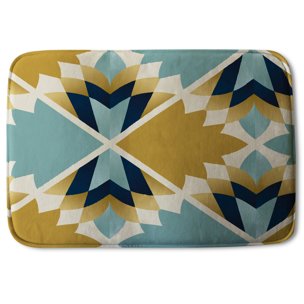 Bathmat - New Product Cleopatra Fan Ethnic Pattern (Bath Mats)  - Andrew Lee Home and Living