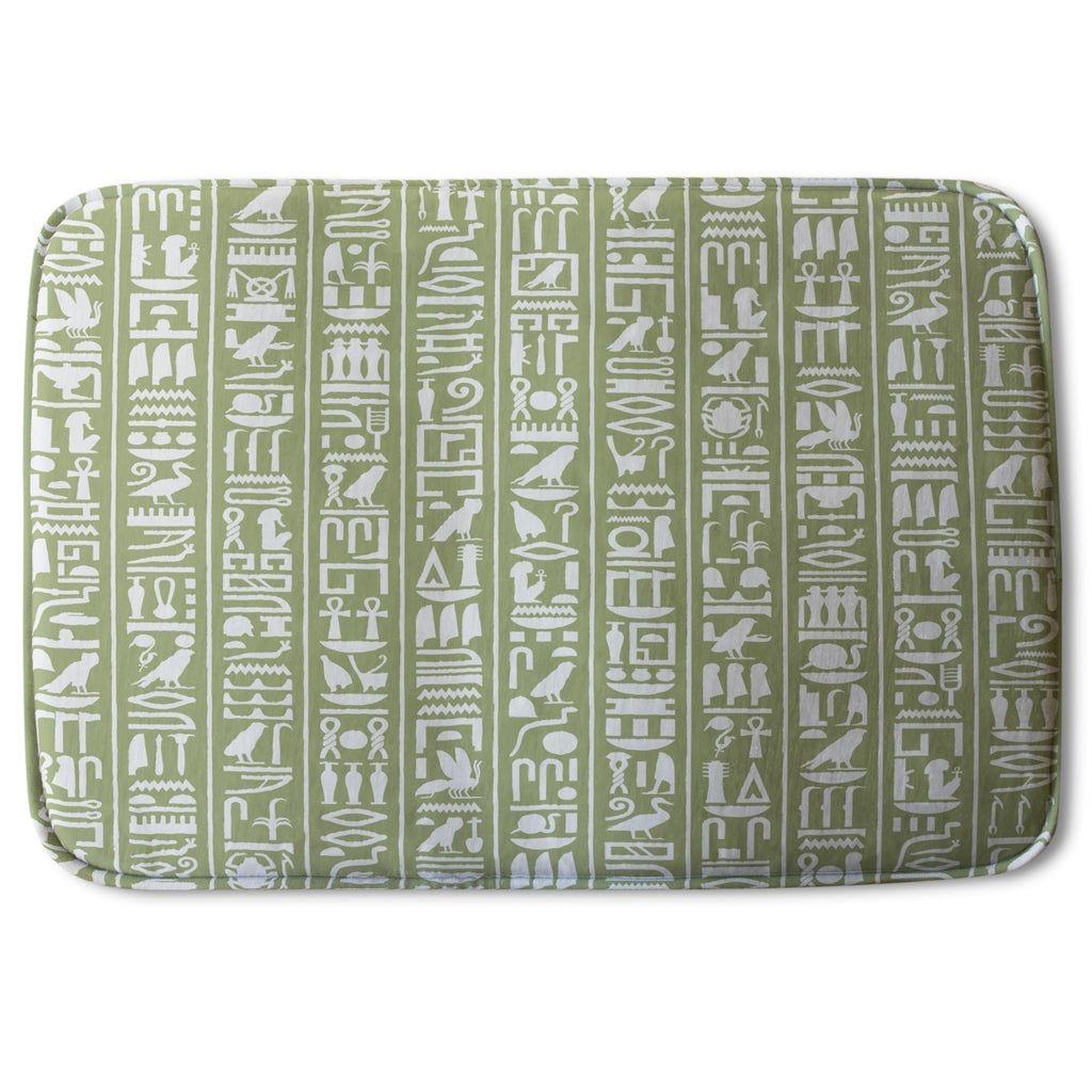 Bathmat - New Product Egyptian hieroglyphic (Bath Mats)  - Andrew Lee Home and Living