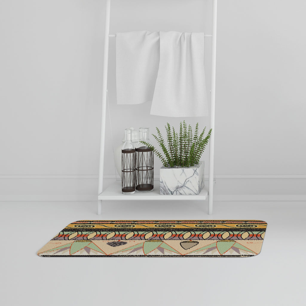 Bathmat - New Product Egyptian pattern (Bath Mats)  - Andrew Lee Home and Living