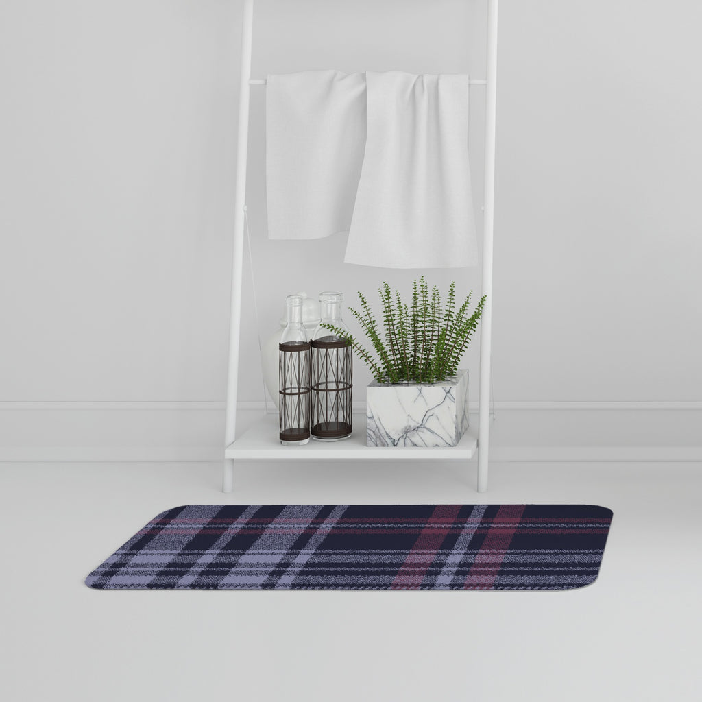 Bathmat - New Product Tartan plaid pattern (Bath Mats)  - Andrew Lee Home and Living