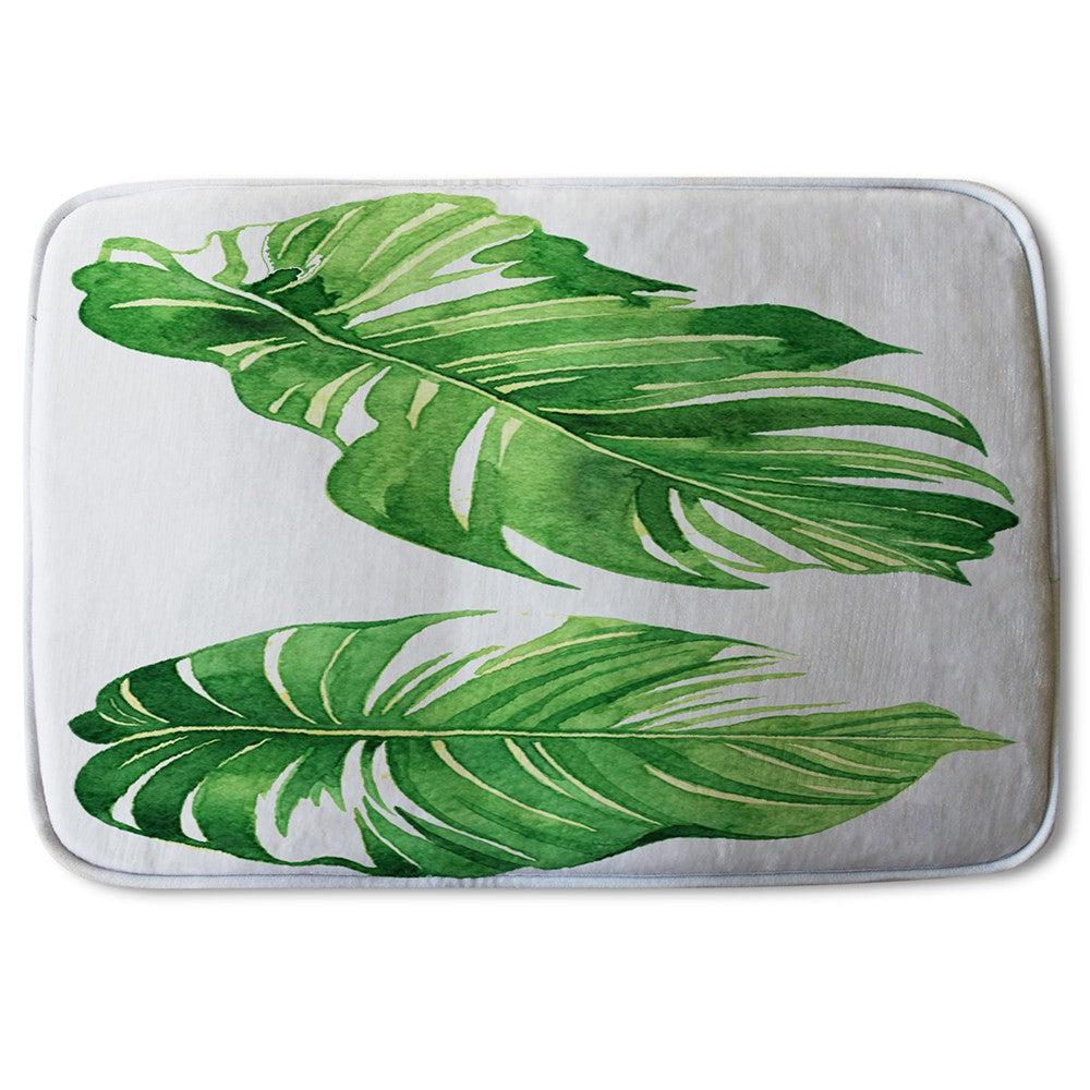 Bathmat -  New Product Twin Botanical Leaves (Bath Mats)  - Andrew Lee Home and Living