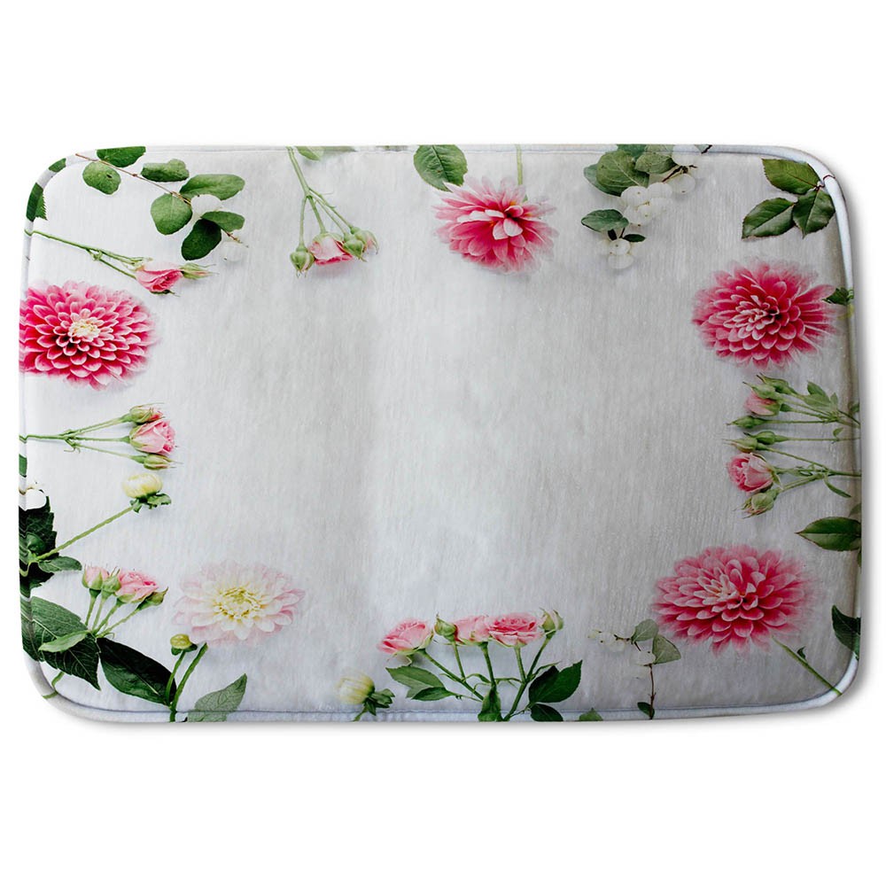 Bathmat -  New Product Scattered Flowers (Bath Mats)  - Andrew Lee Home and Living