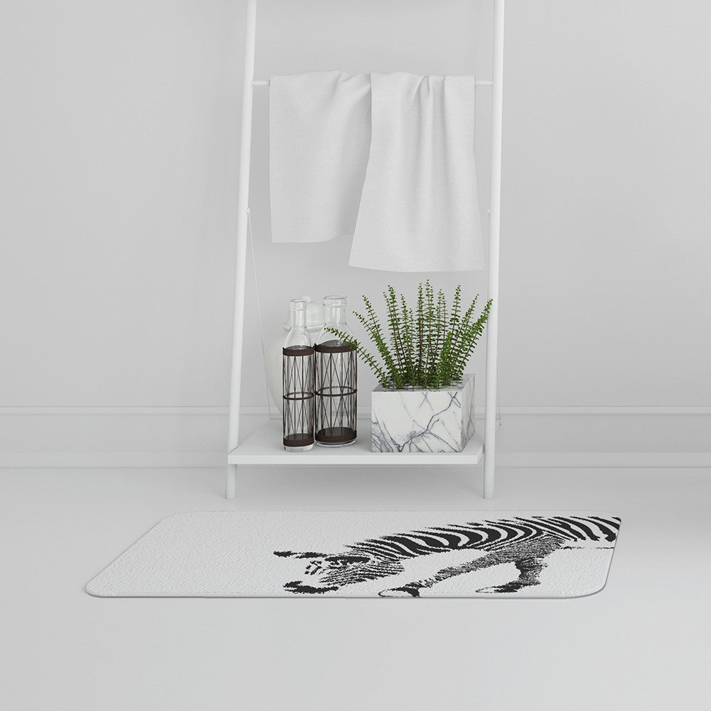 Bathmat -  New Product Zebra (Bath Mats)  - Andrew Lee Home and Living