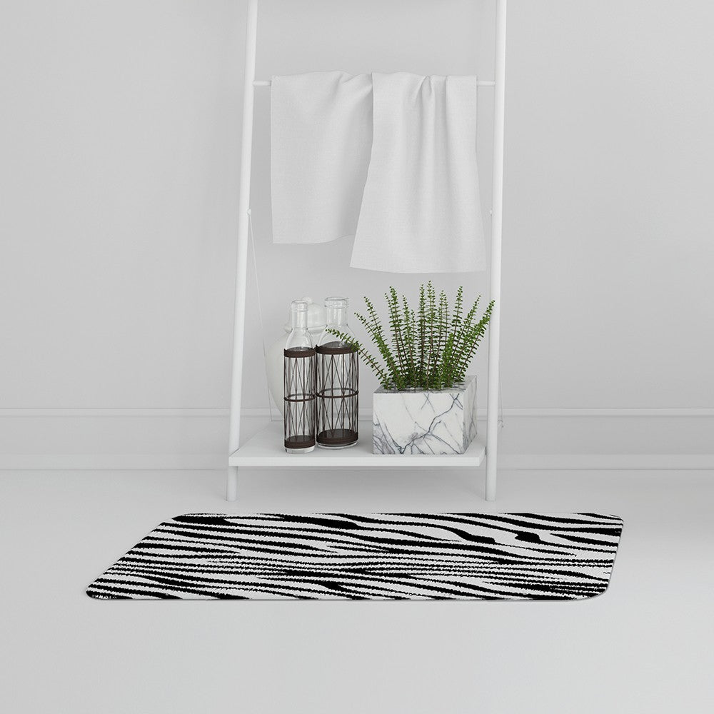Bathmat - New Product Zebra Print (Bath Mats)  - Andrew Lee Home and Living