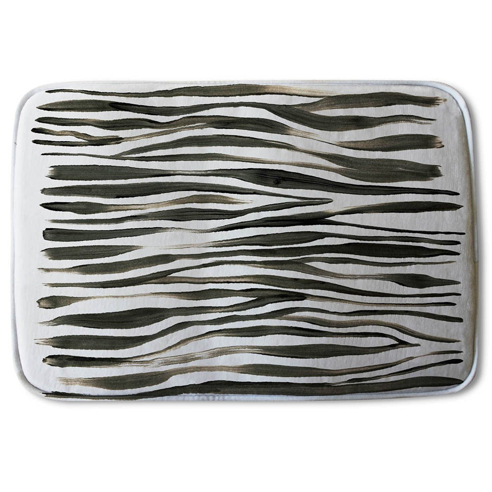 Bathmat - New Product Zebra Stripes (Bath Mats)  - Andrew Lee Home and Living