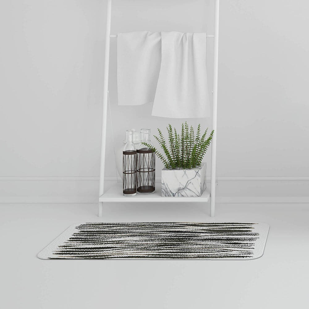 Bathmat - New Product Zebra Stripes (Bath Mats)  - Andrew Lee Home and Living
