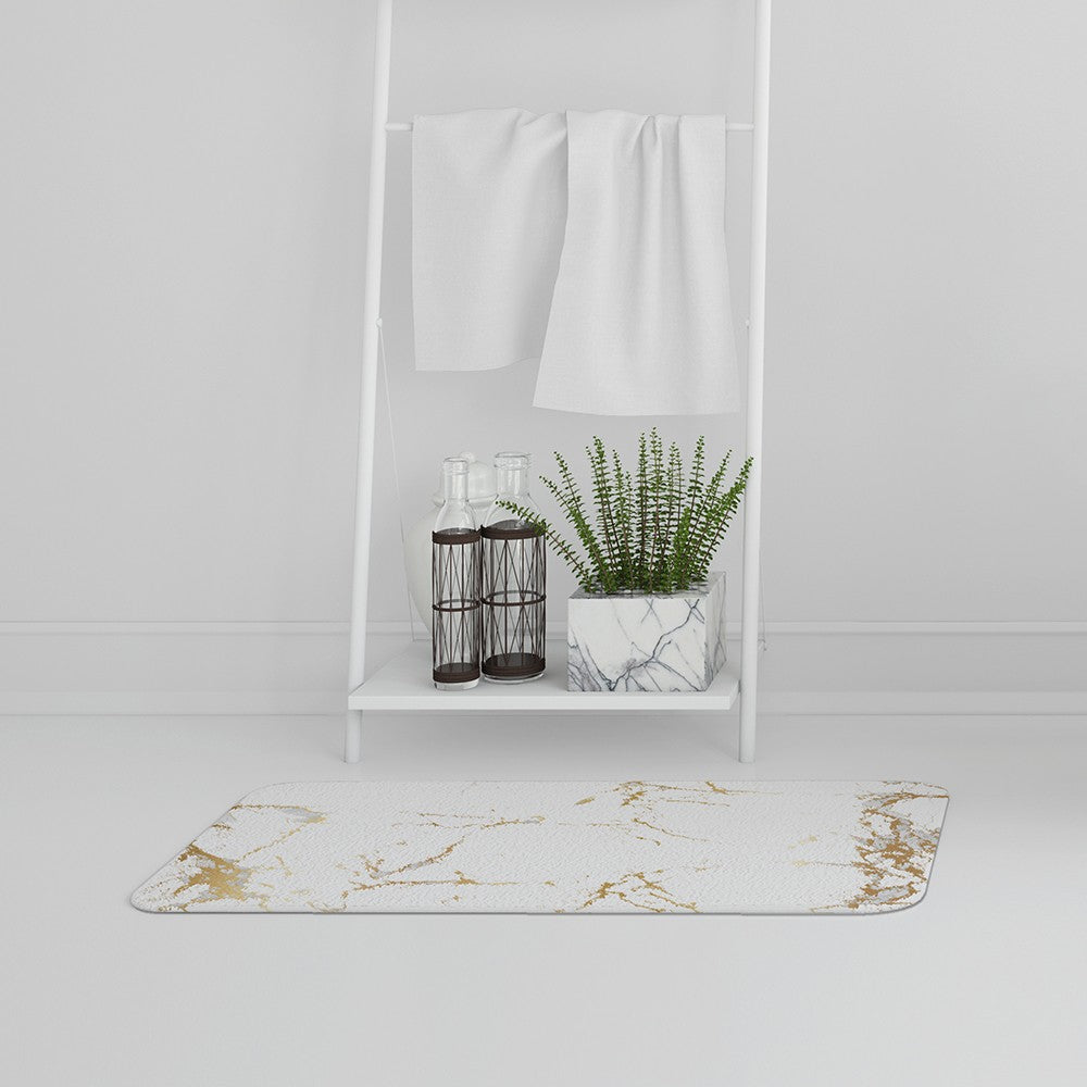 Bathmat - New Product Golden Marble (Bath Mats)  - Andrew Lee Home and Living