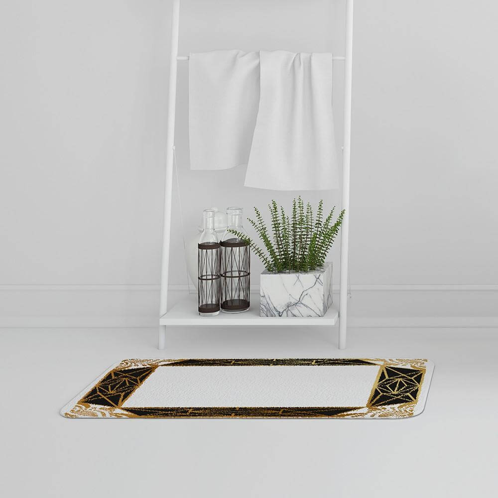 Bathmat - New Product Art Deco Border (Bath Mats)  - Andrew Lee Home and Living