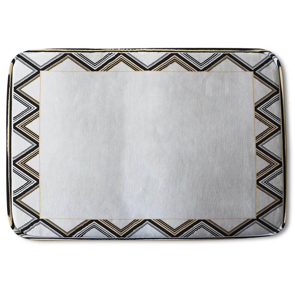 Bathmat - New Product Art Deco Patterned Border (Bath Mats)  - Andrew Lee Home and Living