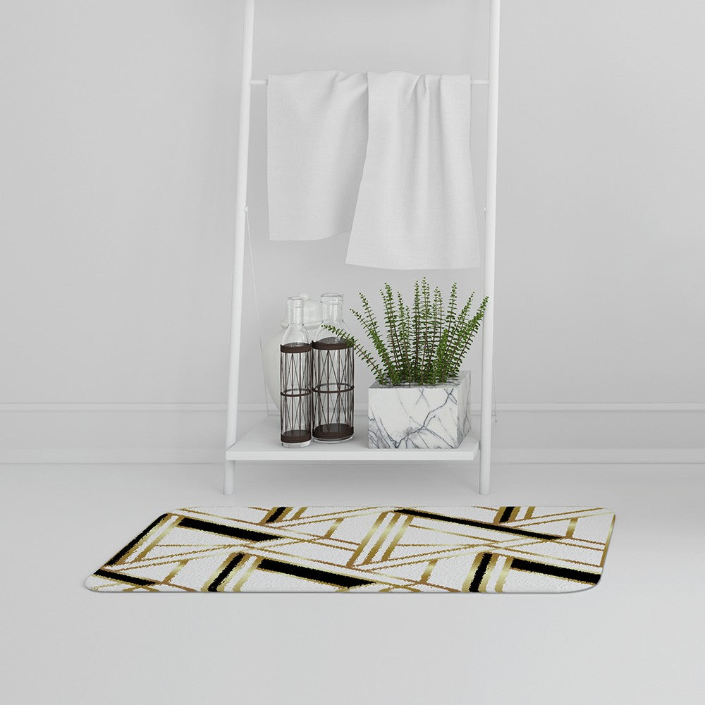 Bathmat - New Product Golden Art Deco (Bath Mats)  - Andrew Lee Home and Living
