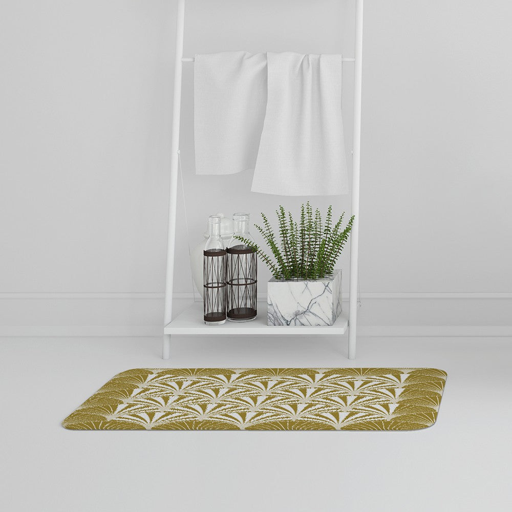 Bathmat - New Product Golden Semi Circles (Bath Mats)  - Andrew Lee Home and Living
