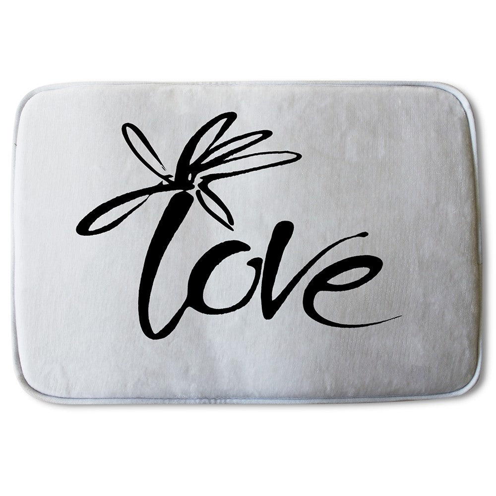 Bathmat - New Product Love Type (Bath Mats)  - Andrew Lee Home and Living